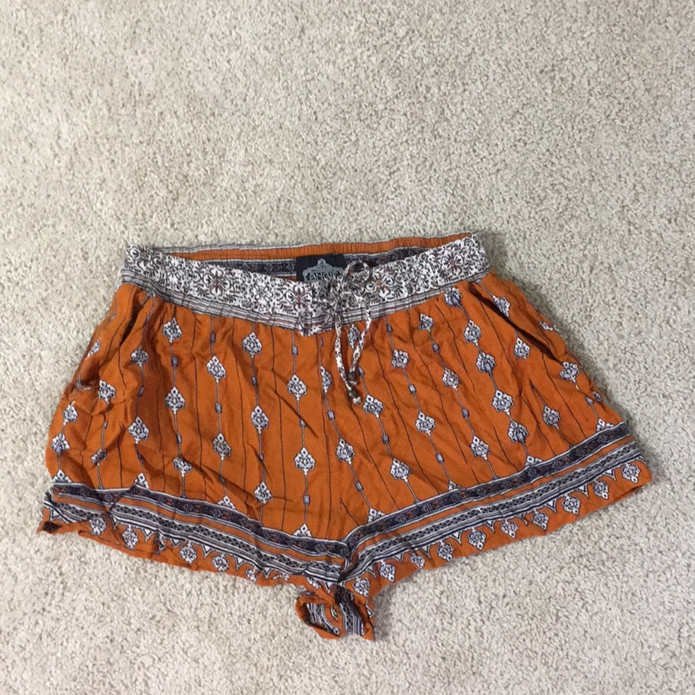 Bohemian flowy shorts
